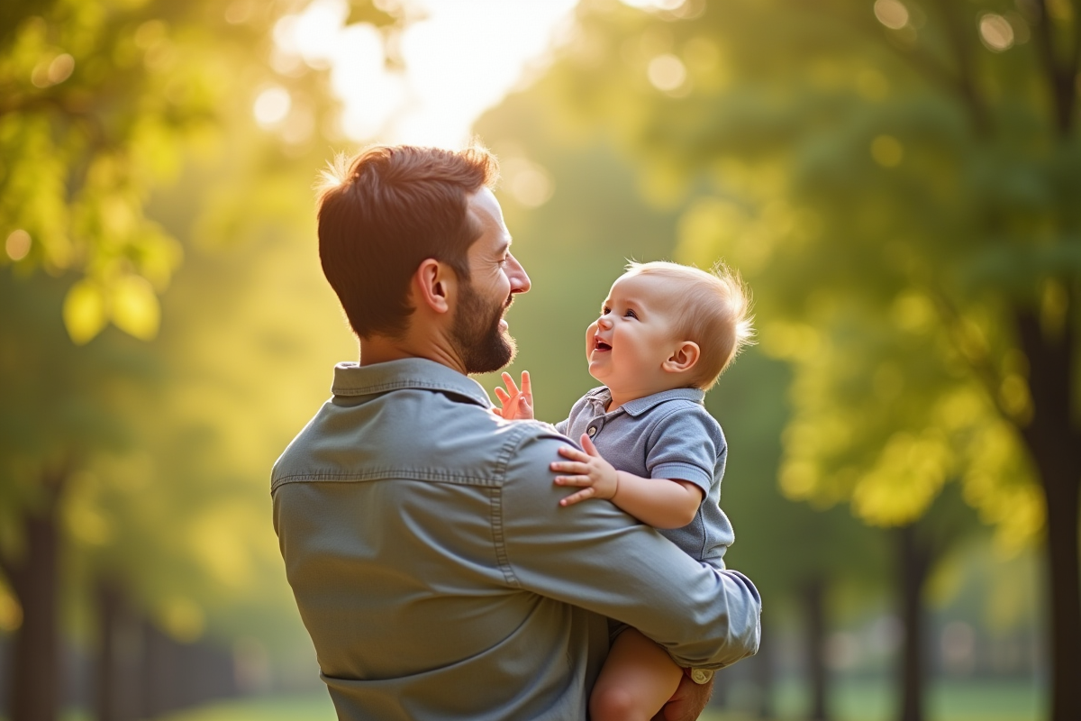 bébé salutation