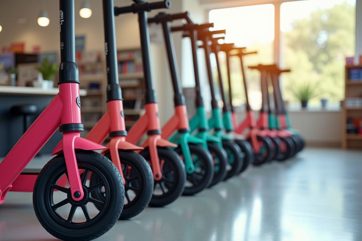enfant trottinette