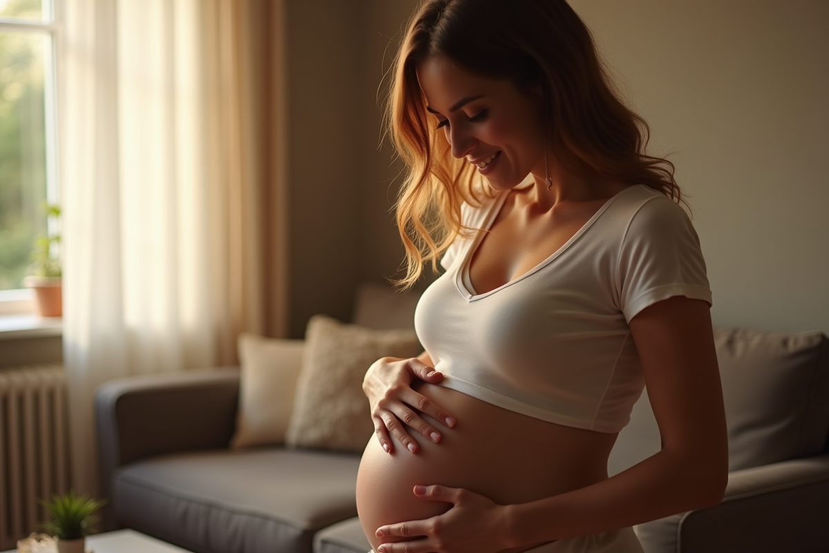 Signes de grossesse et palpation du ventre : comment reconnaître les symptômes