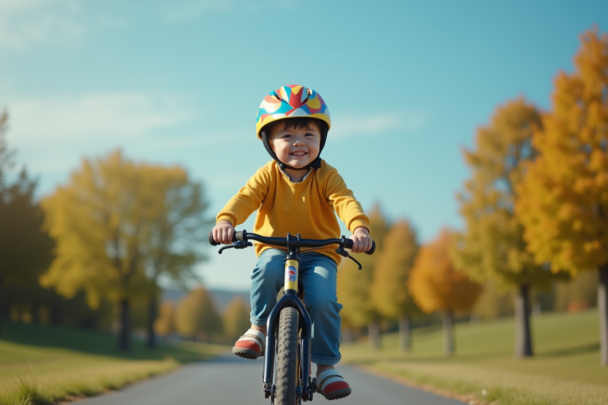 L’âge idéal pour que les enfants commencent à porter un casque
