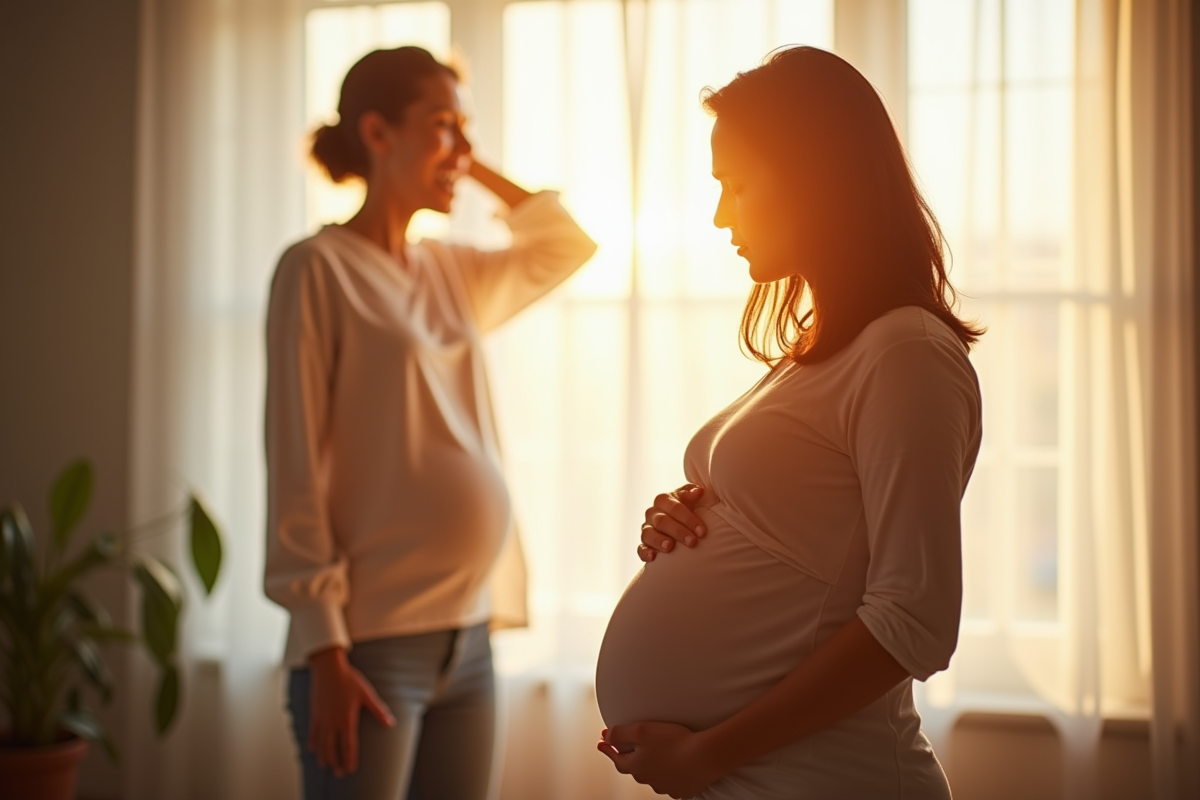 femme enceinte